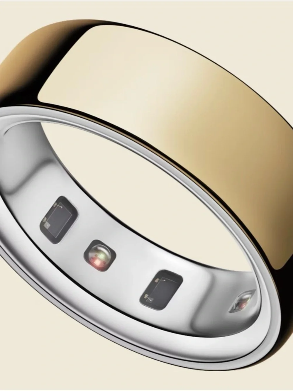 Oura Ring 4 - Gold, Size 8